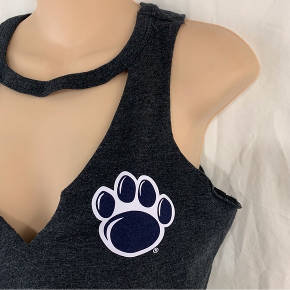 PINK Victoria’s Secret V- Neck Muscle Tee Paw Power Clemson University Tigers XS - Picture 13 of 15